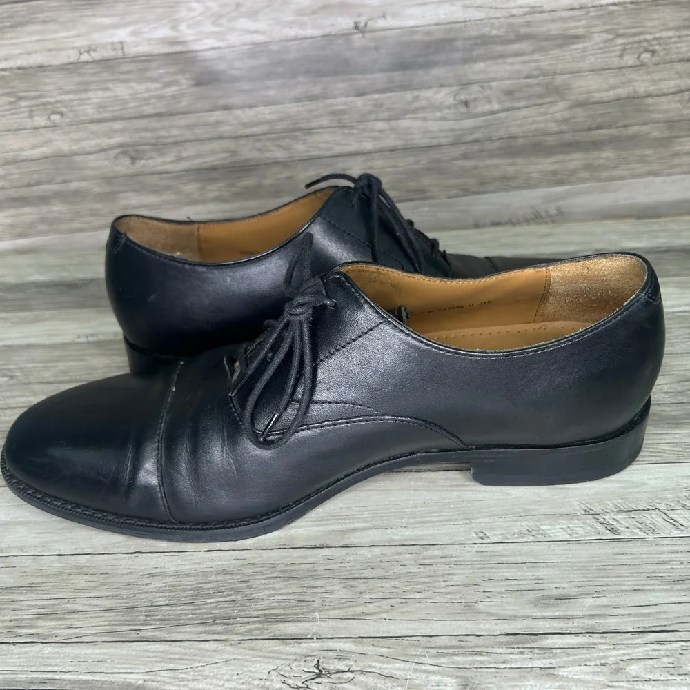 Cole Haan Mens Modern Essentials Dress Shoes Sz 11 Leather Cap Toe Oxford